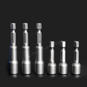 Cơ bản thép Ổ cắm điện trình điều khiển OEM tùy chỉnh các bộ phận công cụ điện tiêu chuẩn giá rẻ tuốc nơ vít bit không mạ điện - Product Image 2