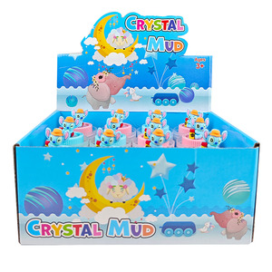 Wholesale Extra-Stretchy Double-Layer Design Scented Slime <b>Crystal</b> Slime with Cute <b>Stitch</b> - Product Image 3