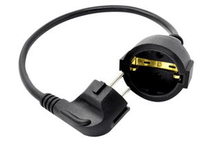 <span class=keywords><strong>Cable</strong></span> Adaptador de Enchufe Estándar Estadounidense NEMA5-15P a Enchufe Hembra Europeo CEE 7/7 Schuko de 15A, <span class=keywords><strong>Cable</strong></span> de Extensión de Alimentación para UPS/PDU - Product Image 5