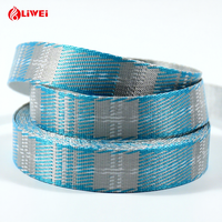 Tissu jacquard octogonal imitation nylon Liwei vintage en polyester écologique, imperméable et léger, motif pied-de-poule