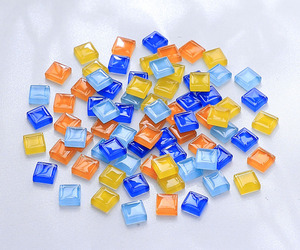 1 kg de mosaïque <span class=keywords><strong>en</strong></span> verre cristal coloré, matériau de bricolage pour activités parent-enfant, tuiles à coller faites à la main, granulés de cristal <span class=keywords><strong>en</strong></span> vrac - Product Image 6