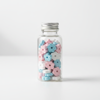 30g OEM gepersonaliseerde VC suikervrije Xylitol Sorbitol tablet snoepjes met glucose zakverpakking