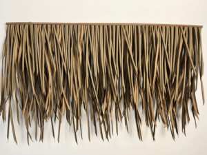 Foglie di Palma Sintetiche in Plastica, Paglia Artificiale per Tetti, Erba Sintetica per Resort e Hotel Balinesi, Ignifuga - Product Image 4