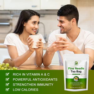 Tisane Biologica alle Aghi di <span class=keywords><strong>Pino</strong></span> in Bustine per Adulti, Antiossidante, Supporto Immunitario, Circolazione Sanguigna Sana, Aiuto per il Sonno, 100% Naturale, 28 Pezzi - Product Image 2
