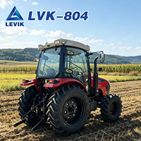 Tractor Agrícola de Alto Rendimiento LEVIK con Tracción en las Cuatro Ruedas y Operación Flexible para Implementos Agrícolas