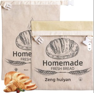 Bolsa de Preservación de Alimentos con Cierre de Cremallera y Hebilla Integrada, Doble Capa, Apta <span class=keywords><strong>para</strong></span> Alimentos, <span class=keywords><strong>para</strong></span> Frutas, Pan, Pizza, Pasteles - Product Image 2