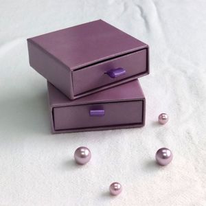 Caja de Joyería de Cartón Grueso con Cajón para Anillos y Colgantes de Jade Personalizados - Product Image 2
