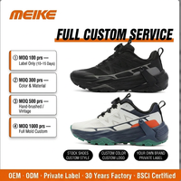 Vente en gros de baskets MEIKE personnalisées avec logo, tendance mode hiver pour hommes, baskets décontractées pour la marche/la course, dessus en mesh respirant, semelle en caoutchouc EVA