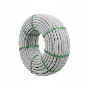 Tubo Flessibile Corrugato Grigio Senza Alogeni 100m 20mm (Tupersa 103000020) per Protezione Cavi Elettrici 1 pollice - Product Image 2