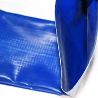 Tuyau d'arrosage à haute pression, tuyau plat en PVC pour système d'irrigation agricole, pompe à moteur, pistolet pulvérisateur, tuyau en PVC
