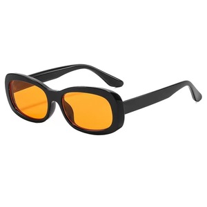 Lunettes de soleil ovales à monture intégrale UV400, style rétro, unisexe, décontractées, mode adulte - Product Image 2
