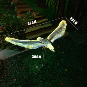 Chuyên nghiệp ngoài trời IP65 đánh giá LED Motif đèn vàng Đại Bàng năng động nhân tạo chiếu sáng cảnh quan giáng sinh công viên bãi cỏ cảm biến - Product Image 2