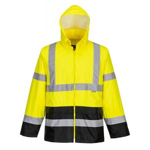 PORTWEST - H443YBR4XL Veste de pluie classique bicolore jaune/noir haute visibilité-EAN 5036108266821 HI-VIS WORKWEAR - Product Image 1