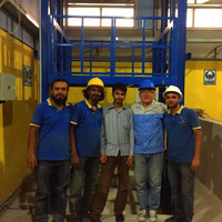 Ascenseur de fret pour entrepôt 5000kg plate-forme d'ascenseur de fret d'entrepôt prix ascenseur de fret à vendre