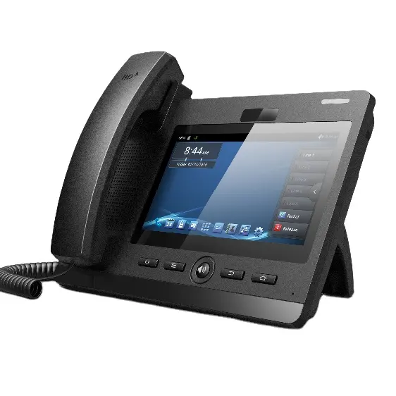 Minimum Prijs Smart Sip 6 Line Video Voip Ip Telefoon, 5 Sip Smart Wifi Ip Telefoon Goedkope