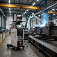 Nouvelle machine à souder industrielle MIG500P MMA, acier inoxydable, numérique, double impulsion, refroidissement par eau, cycle de service 100%, 0,8 mm