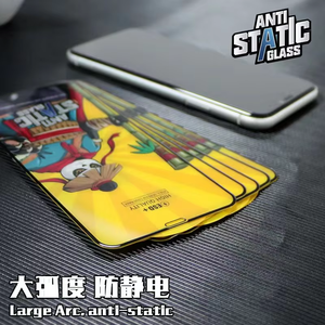 Chống gián điệp ESD Tempered Glass sự riêng tư bảo vệ màn hình cho iPhone 16 Pro Max 17 Air Redmi 12c 13C 10c lưu ý 12 13 Pro Panda Glass - Product Image 6