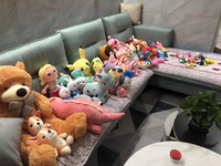 EZBABY Peluche Super Douce et Amusante en Coton PP pour Anniversaire, Décoration d'Intérieur et Soulagement du Stress