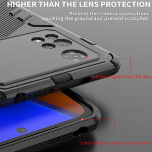 Funda para Xiaomi POCO M4 Pro X4 X3 NFC F3 F4 GT M3 M5 M5S funda de teléfono a prueba de golpes armadura Coque para Redmi <span class=keywords><strong>K40</strong></span> K50 <span class=keywords><strong>Gaming</strong></span> 5G Fundas - Product Image 5