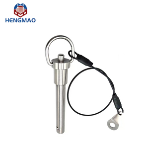 Hm232 chất lượng tốt nút thép không gỉ xử lý bước bóng khóa phát hành nhanh chóng <span class=keywords><strong>pin</strong></span> với Vòng - Product Image 3