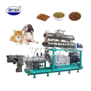 YUDA Dog Food Manufacturing Machine Pet Dog Biscuit Making Machinery Extruder