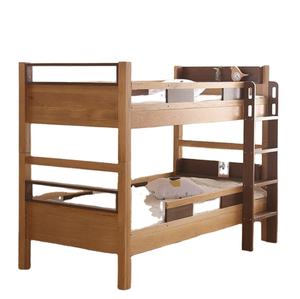 Diseño moderno Seguridad Bebé Haya Pino Madera Cama de noche <span class=keywords><strong>Cuna</strong></span> Gemelos Litera - Product Image 1