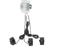 Medidor de Energía Trifásico o Monofásico Acrel ADL400N-CT con Certificación MID, Instalación en Riel DIN, para Infraestructura de Centros de Datos