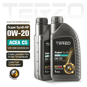น้ำมันเครื่องยนต์สำหรับรถยนต์นั่งส่วนบุคคล TERZO SuperSynth NF 0W20 PAO Ester สังเคราะห์แท้ API SP ACEA C5 สำหรับรถยนต์ Volkswagen Porsche - Product Image 3