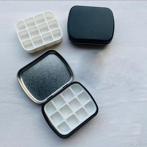 <span class=keywords><strong>Caja</strong></span> de Almacenamiento Portátil para Paleta de Acuarelas, para Artistas en Viaje, con Recipientes Recargables, Diseño Compacto a Prueba de Fugas - Product Image 6