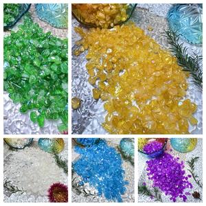 Vente en gros de pierres brutes de quartz aura colorées, pierres roulées, gravier brut pour la guérison et la décoration - Product Image 2