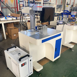 เครื่องมาร์กกิ้งไฟเบอร์เลเซอร์แบบสามแกน HG-G-D20-Z100 ยี่ห้อ Oem ขายส่ง ความแม่นยำสูง ระบบออโต้โฟกัส AI DST ระบายความร้อนด้วยอากาศ รุ่นใหม่ - Product Image 2