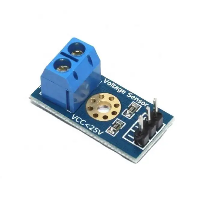 DC 0-25V Standard Voltage Detection Voltage Sensor Module With Code Module Standard Test Electronic Building Block