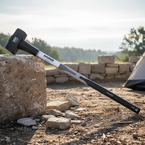 Maurer PLUS 4kg Martello a Doppia Testa in Acciaio Forgiato con Manico in Fibra di Vetro, Martello da Campeggio Durevole in Acciaio al Carbonio, Prodotto in Italia - Product Image 3