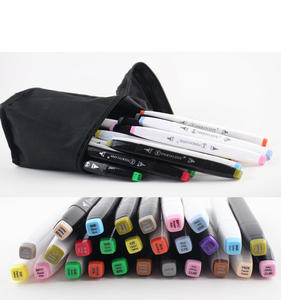 Lot de 168 marqueurs permanents à double pointe à encre alcoolisée pour artistes, idéal pour le dessin et l'esquisse - Prix usine - Product Image 3