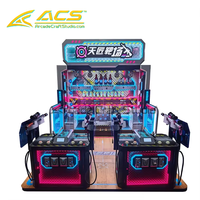 Machine de jeu d'arcade ACS Precision PK, simulation de tir en anglais, matériau métallique durable, marque résistante à l'eau, utilisation intérieure et extérieure