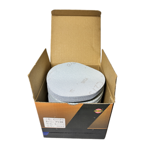 5 inch (125 mm) schuurpapier schijf met klittenband, droog, korrel 80 #   120 #   180 #   240 #   320 #   400 #   Schuurpapier 100 stuks/doos Geschikt voor haakse slijper - Product Image 2
