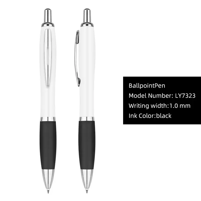 Высококачественная гелевая ручка пластиковая шариковая ручка индивидуальный логотип доступная рекламная шариковая ручка мировая доля