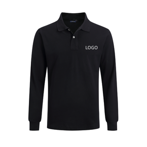 Grande Offerta Autunnale <span class=keywords><strong>Polo</strong></span> da <span class=keywords><strong>Uomo</strong></span> RL Personalizzata con Logo Cavallino, 100% Cotone, a Maniche Lunghe, con Logo Ricamato per Abbigliamento Maschile - Product Image 6