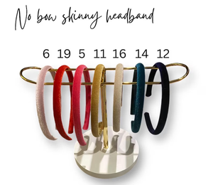 عصابات رأس مخملية نحيفة - Product Image 3