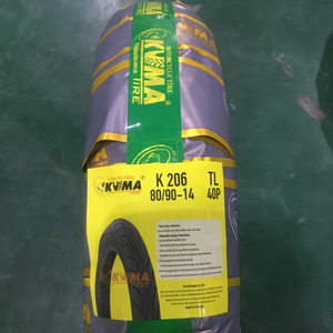Neumático de Motocicleta Sin Cámara KUMATIRE K206 80/90-14 90/90-14 para Uso Diario en la Ciudad - Product Image 1