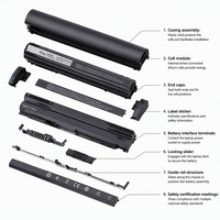 Baterai Laptop Baru M5Y0X 11.1V 97Wh 9 Sel Extended untuk Dell Latitude E6420 E6520 E5420 8858X Pengganti