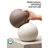 Pelota de Pilates Pequeña de 20 cm, Antiexplosión, de PVC, para Ejercicios de Fortalecimiento del Core, Recuperación del Suelo Pélvico, Fisioterapia, Gimnasio en Casa
