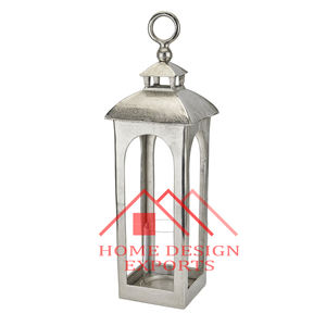 Lanterne à bougie décorative de table, design tendance, best-seller, en aluminium - Product Image 5