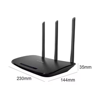 Enrutador Wifi TP-Link WR940N Firmware en inglés 450Mbps Enrutador inalámbrico Wifi Alta calidad 100/1000Mbps 2,4G 5G Antena de doble banda