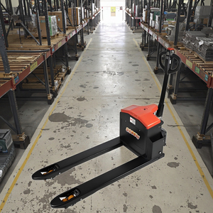 Carretilla elevadora de paletas eléctrica china pequeña con accionamiento de elevación hidráulica Vehículo eficiente y ecológico - Product Image 4