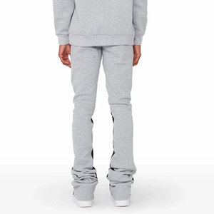 <span class=keywords><strong>Pantaloni</strong></span> Jogger da Uomo Grigio <span class=keywords><strong>con</strong></span> Schizzi di Vernice, Skinny, <span class=keywords><strong>con</strong></span> Pannello Laterale a Contrasto, <span class=keywords><strong>Pantaloni</strong></span> Streetwear, Logo Personalizzato, <span class=keywords><strong>Pantaloni</strong></span> Sportivi all'Ingrosso - Product Image 3