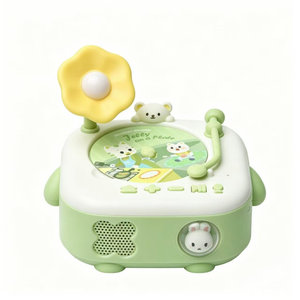 เครื่องเล่นเทปคาสเซ็ต เฟอร์นิเจอร์สุดเท่ กล่องกระดาษไวนิล เครื่องเล่นแผ่นเสียงแบบใช้แบตเตอรี่ คาร์ดโฟโนกราฟ แกรมมาโฟน เครื่องเล่นแผ่นเสียง - Product Image 1