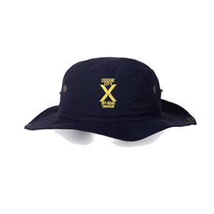 Parche de cuero personalizado UPF 50 + UV Cap Boonie Bucket Hat Sombrero de pesca - Product Image 2