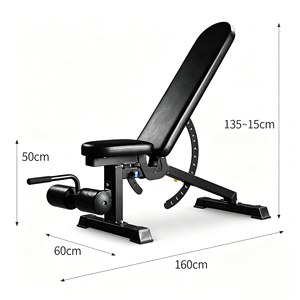 Adjustable Folding Weight Bench Equipment <b>Strength</b> <b>Training</b> Bench Press for Home Gym - Product Image 2