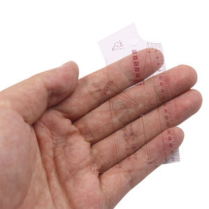Juego de 3 Reglas Curvas de Plástico para Costura, Regla de Dibujo 1:5 para Sastre, Medición de Patrones de Costura, Diseño de Ropa DIY - Product Image 2